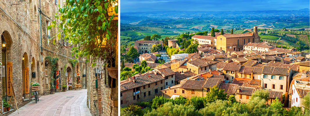 San Gimignano, Italien